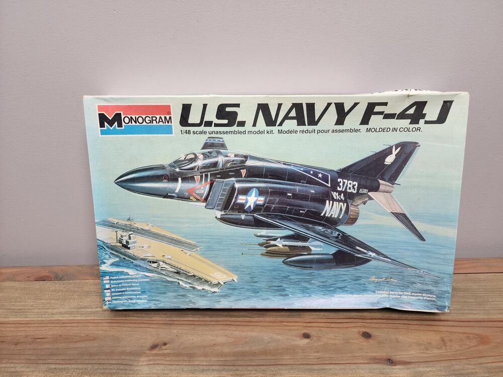 US Navy F-4J 1/48 scale Monogram kit # 5805